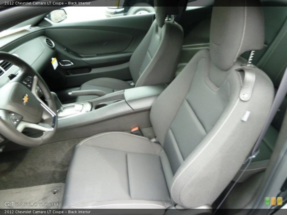 Black Interior Photo for the 2012 Chevrolet Camaro LT Coupe #56640592
