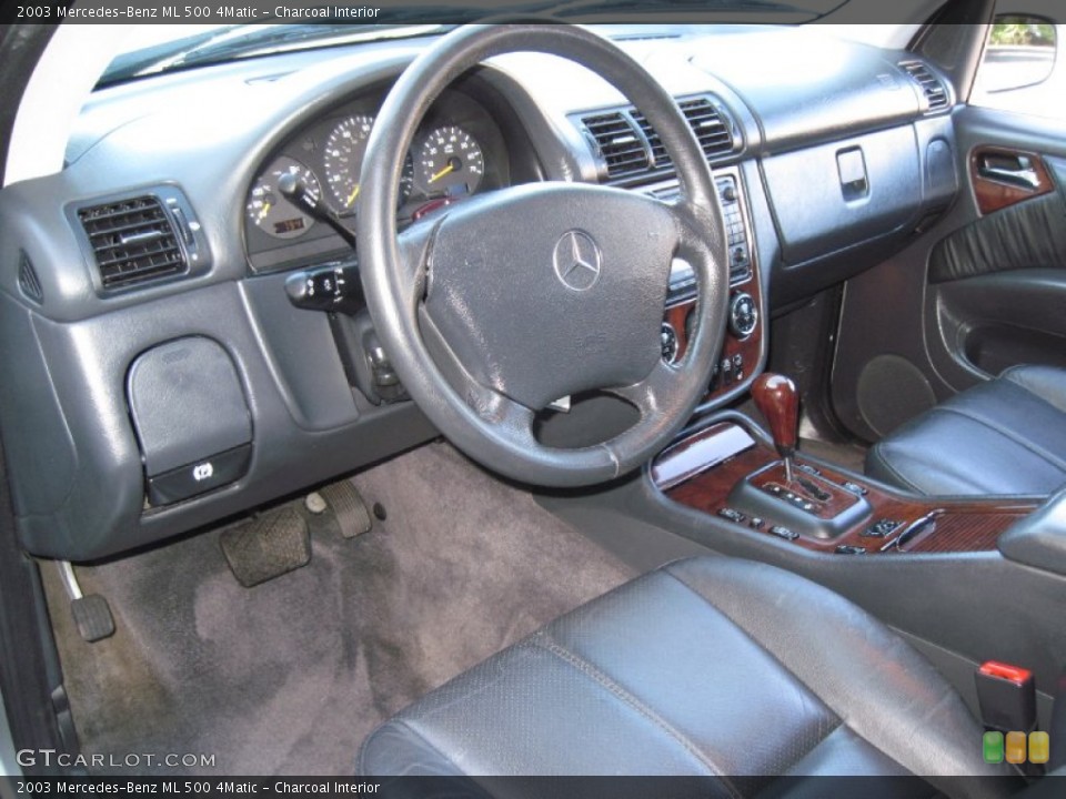 Charcoal Interior Photo for the 2003 Mercedes-Benz ML 500 4Matic #56640606