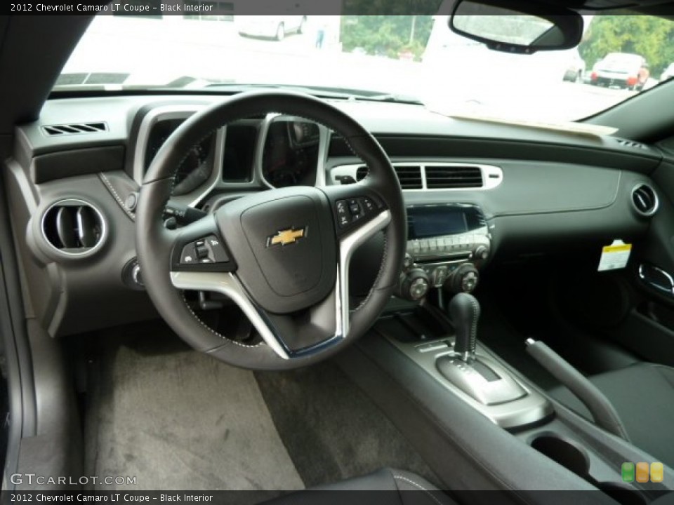Black Interior Dashboard for the 2012 Chevrolet Camaro LT Coupe #56640609