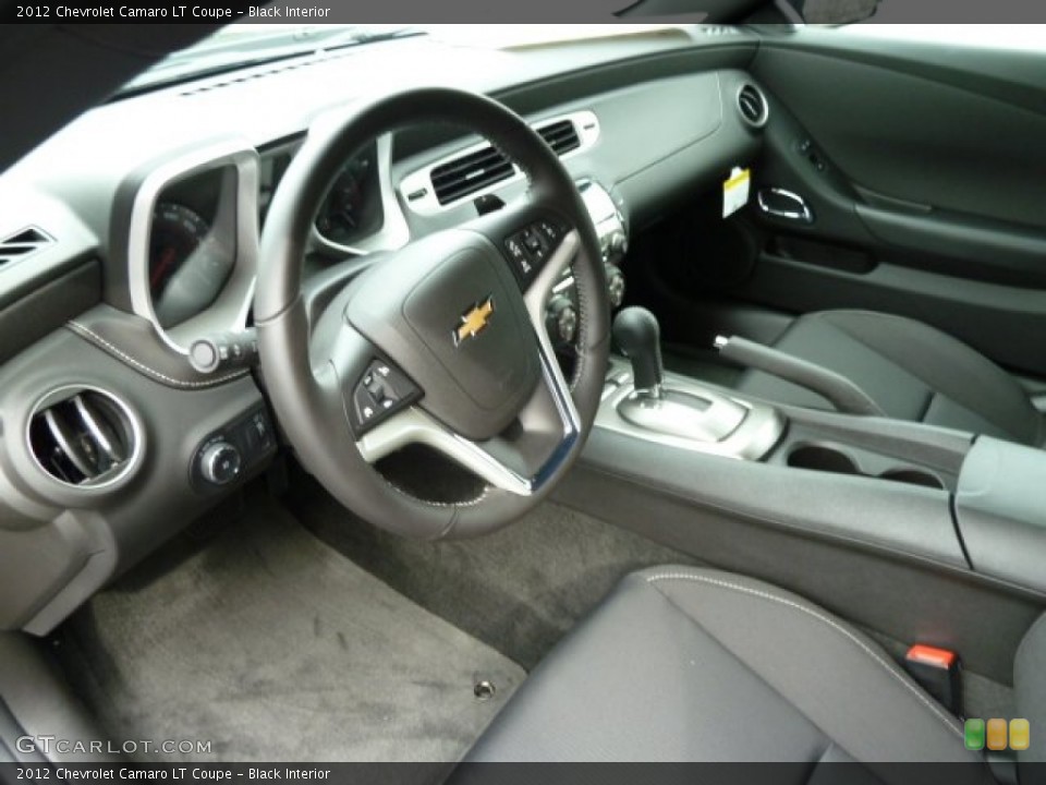Black Interior Prime Interior for the 2012 Chevrolet Camaro LT Coupe #56640627