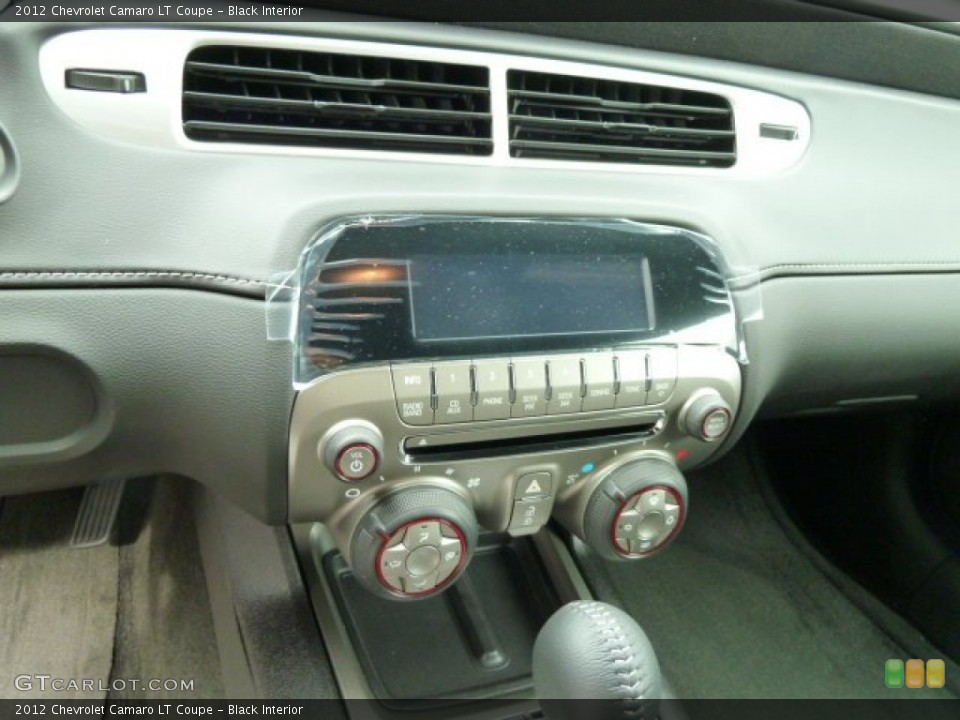 Black Interior Controls for the 2012 Chevrolet Camaro LT Coupe #56640660
