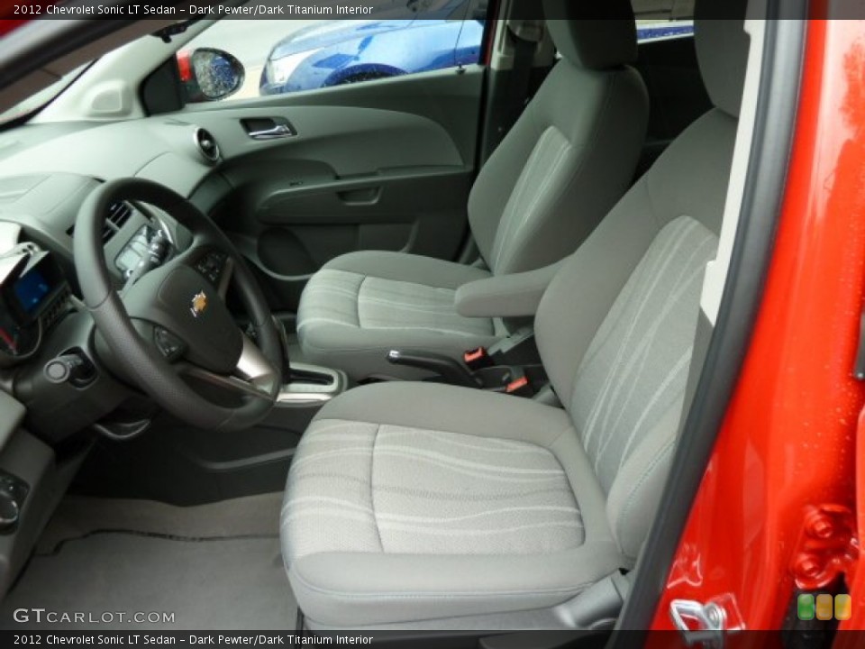 Dark Pewter/Dark Titanium Interior Photo for the 2012 Chevrolet Sonic LT Sedan #56641446