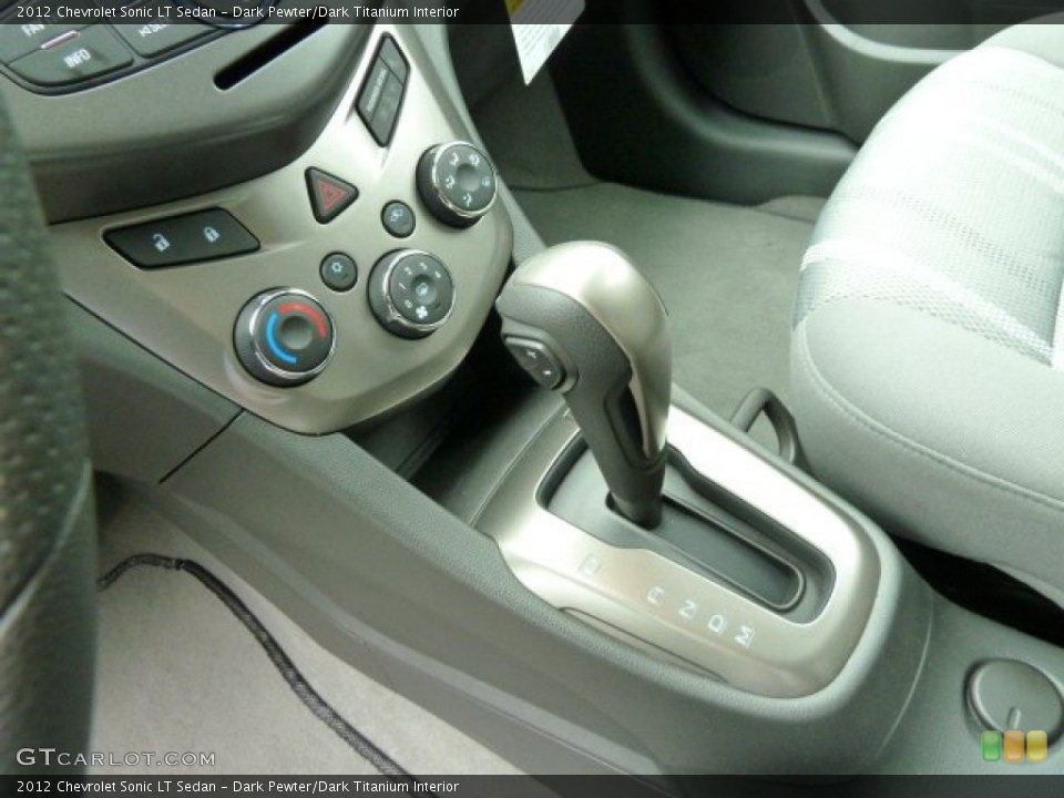 Dark Pewter/Dark Titanium Interior Transmission for the 2012 Chevrolet Sonic LT Sedan #56641494