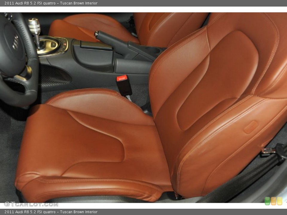 Tuscan Brown Interior Photo for the 2011 Audi R8 5.2 FSI quattro #56646517