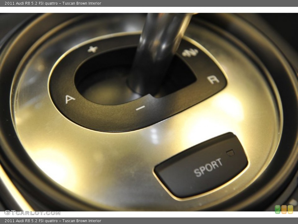 Tuscan Brown Interior Transmission for the 2011 Audi R8 5.2 FSI quattro #56646594