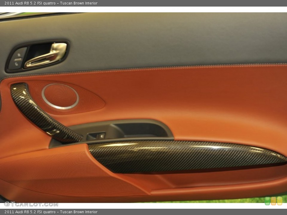 Tuscan Brown Interior Door Panel for the 2011 Audi R8 5.2 FSI quattro #56646684