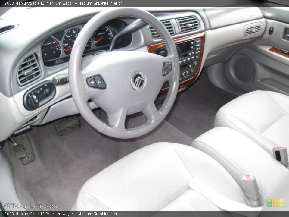 Medium Graphite Interior Prime Interior for the 2003 Mercury Sable LS Premium Wagon #56647110