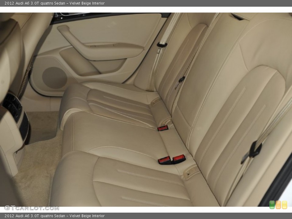 Velvet Beige Interior Photo for the 2012 Audi A6 3.0T quattro Sedan #56648327
