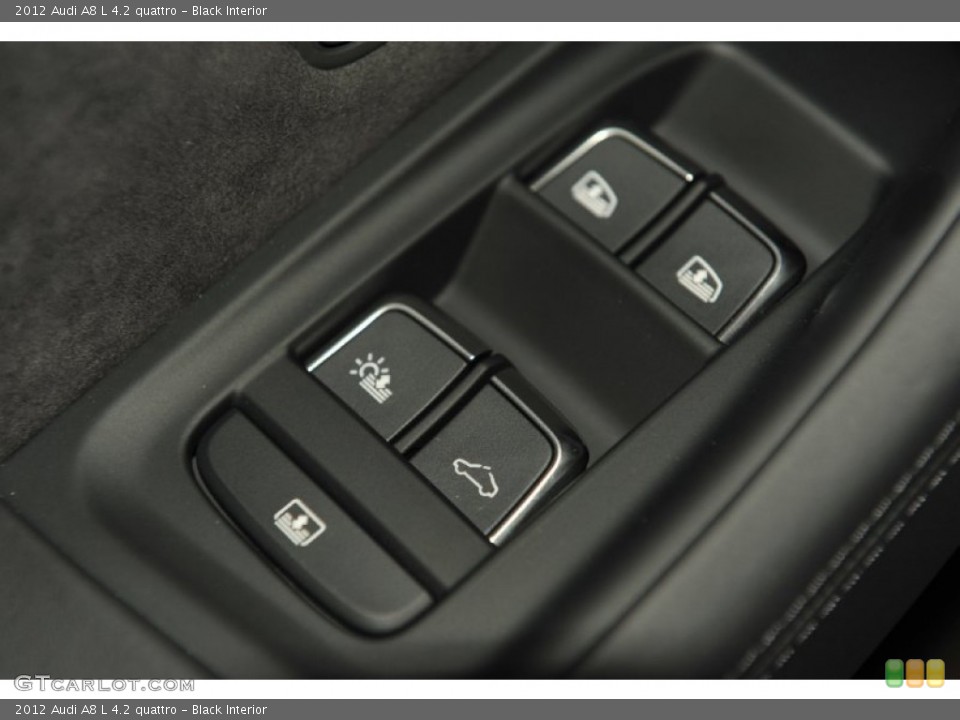 Black Interior Controls for the 2012 Audi A8 L 4.2 quattro #56649036