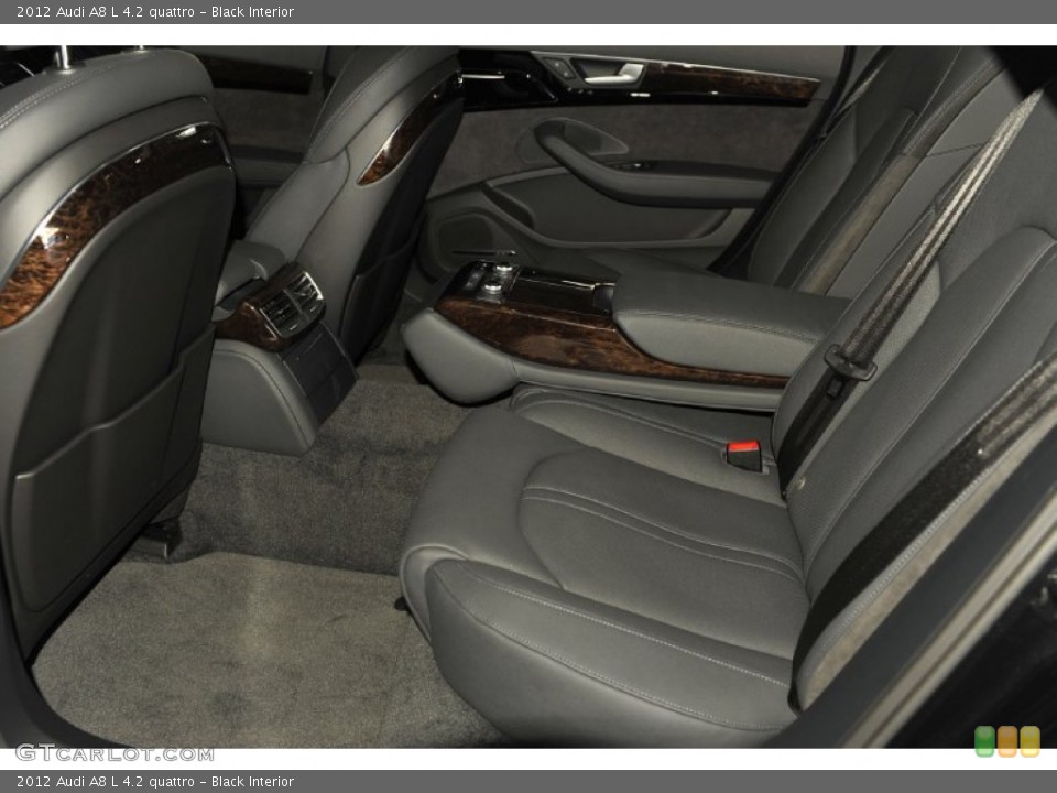 Black Interior Photo for the 2012 Audi A8 L 4.2 quattro #56649096