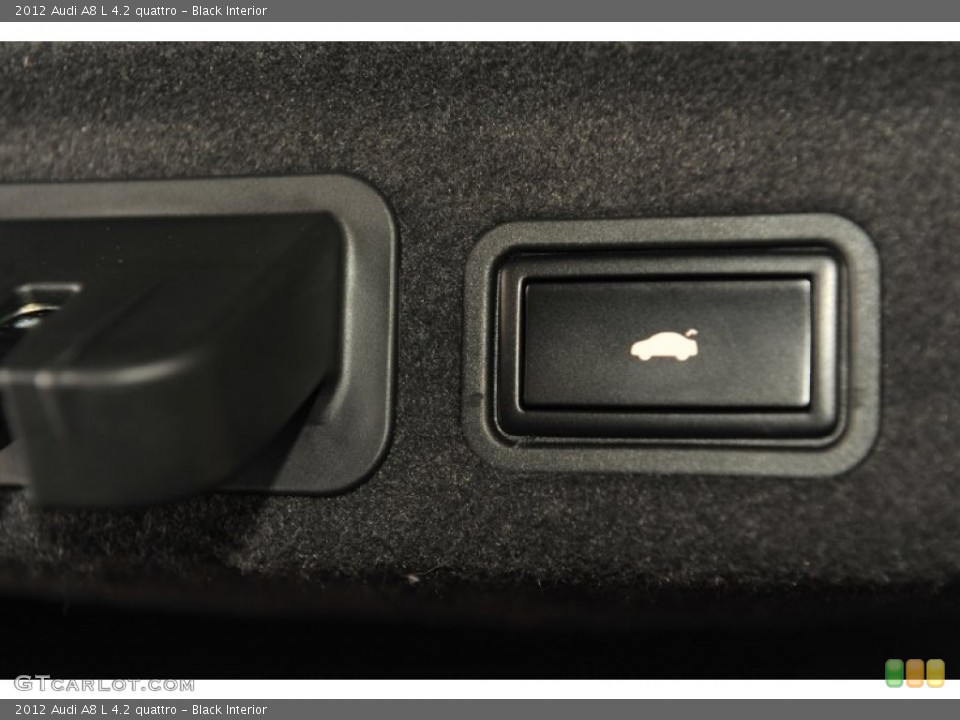 Black Interior Controls for the 2012 Audi A8 L 4.2 quattro #56649126