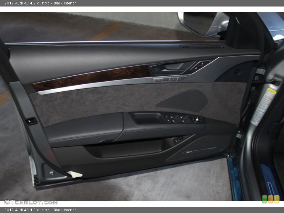 Black Interior Door Panel for the 2012 Audi A8 4.2 quattro #56649282