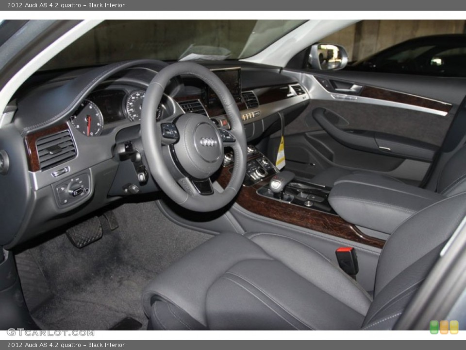 Black Interior Photo for the 2012 Audi A8 4.2 quattro #56649291