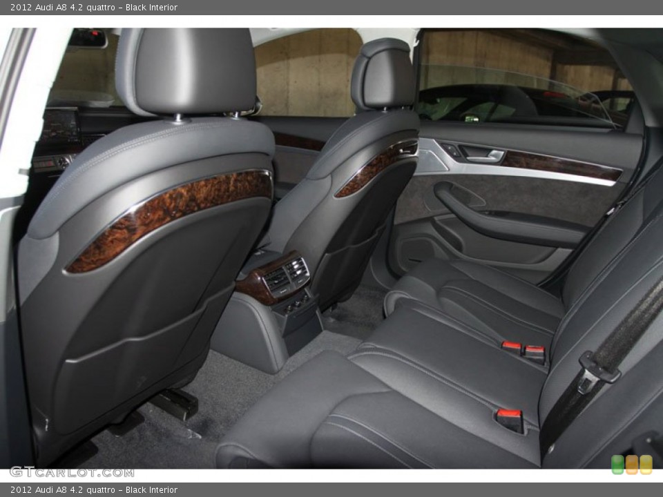 Black Interior Photo for the 2012 Audi A8 4.2 quattro #56649375