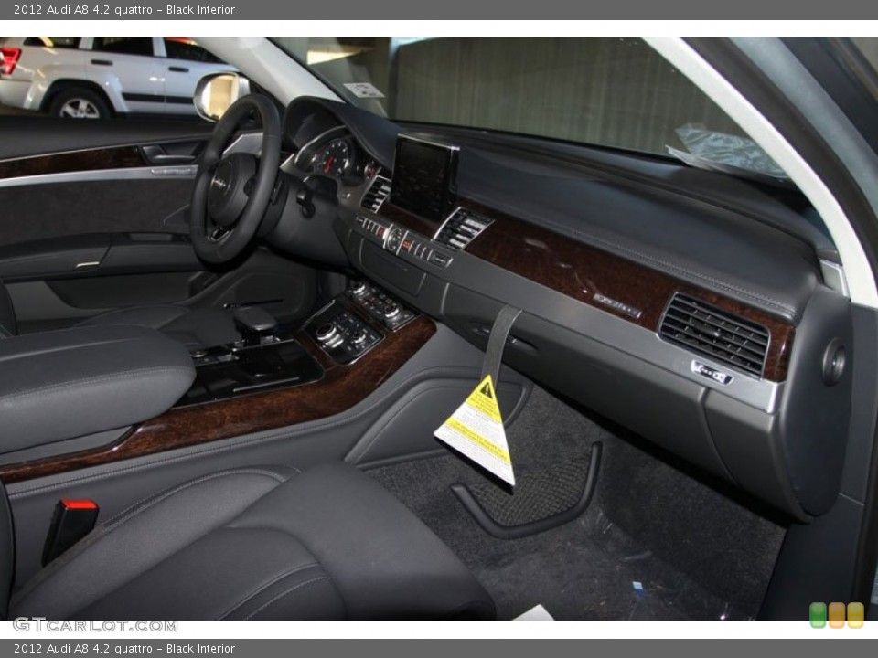 Black Interior Dashboard for the 2012 Audi A8 4.2 quattro #56649417