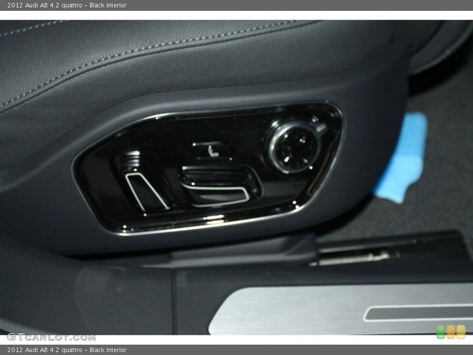 Black Interior Controls for the 2012 Audi A8 4.2 quattro #56649435