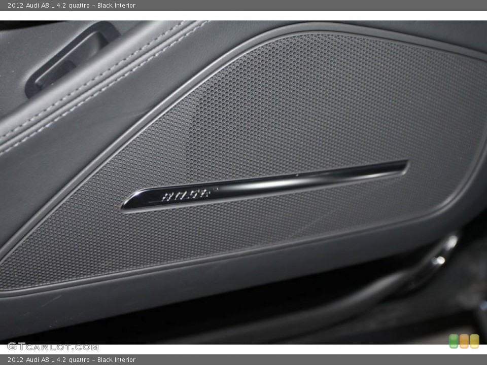 Black Interior Audio System for the 2012 Audi A8 L 4.2 quattro #56649543