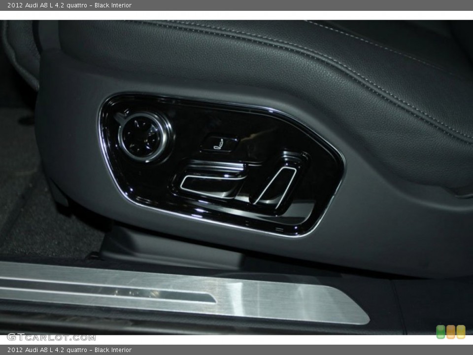Black Interior Controls for the 2012 Audi A8 L 4.2 quattro #56649552