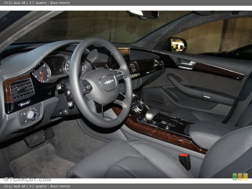 Black Interior Photo for the 2012 Audi A8 L 4.2 quattro #56649561