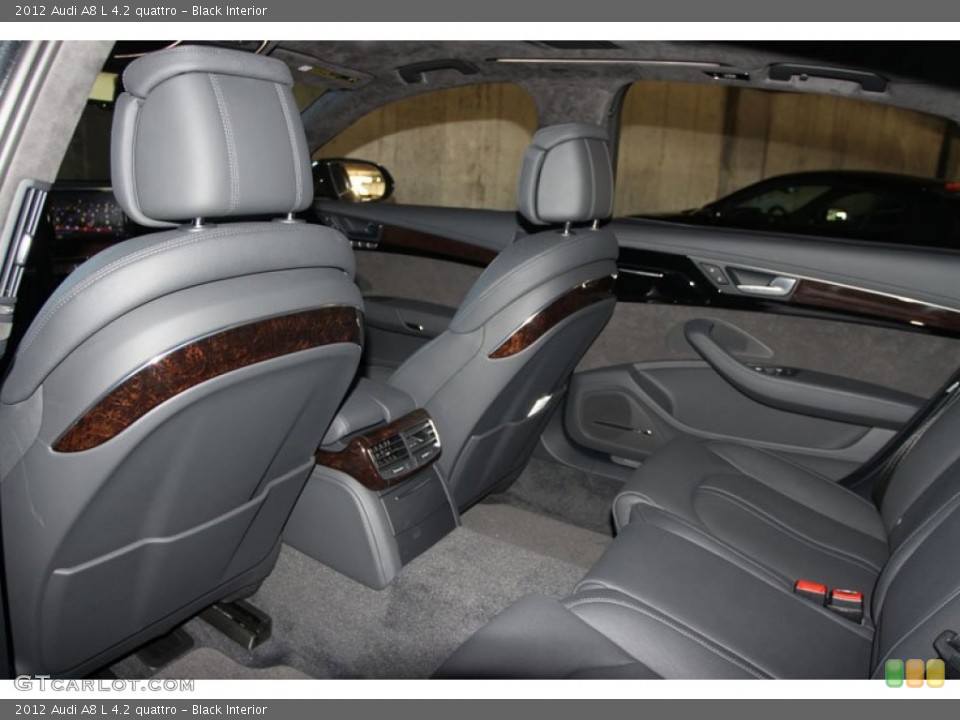 Black Interior Photo for the 2012 Audi A8 L 4.2 quattro #56649629