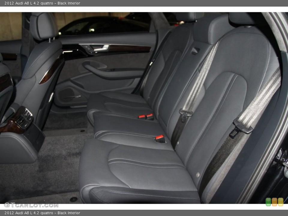 Black Interior Photo for the 2012 Audi A8 L 4.2 quattro #56649636