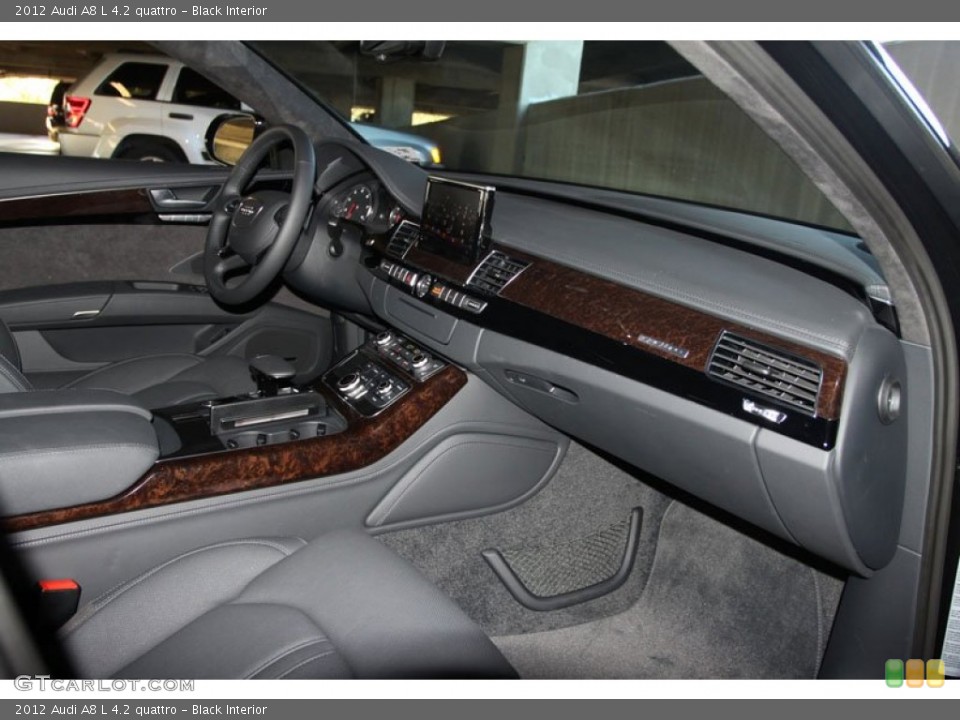 Black Interior Dashboard for the 2012 Audi A8 L 4.2 quattro #56649690