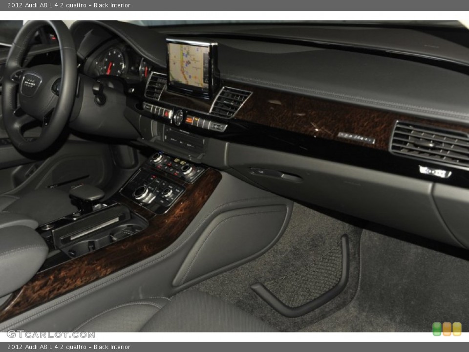 Black Interior Dashboard for the 2012 Audi A8 L 4.2 quattro #56651211