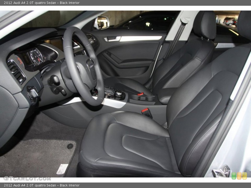 Black Interior Photo for the 2012 Audi A4 2.0T quattro Sedan #56651367