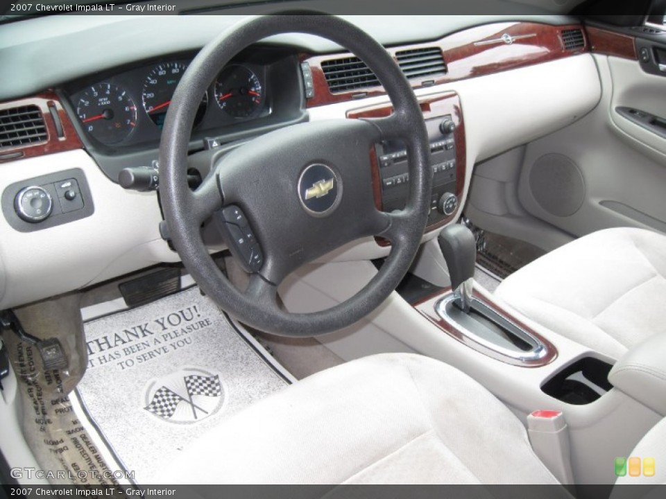 Gray Interior Prime Interior for the 2007 Chevrolet Impala LT #56651907