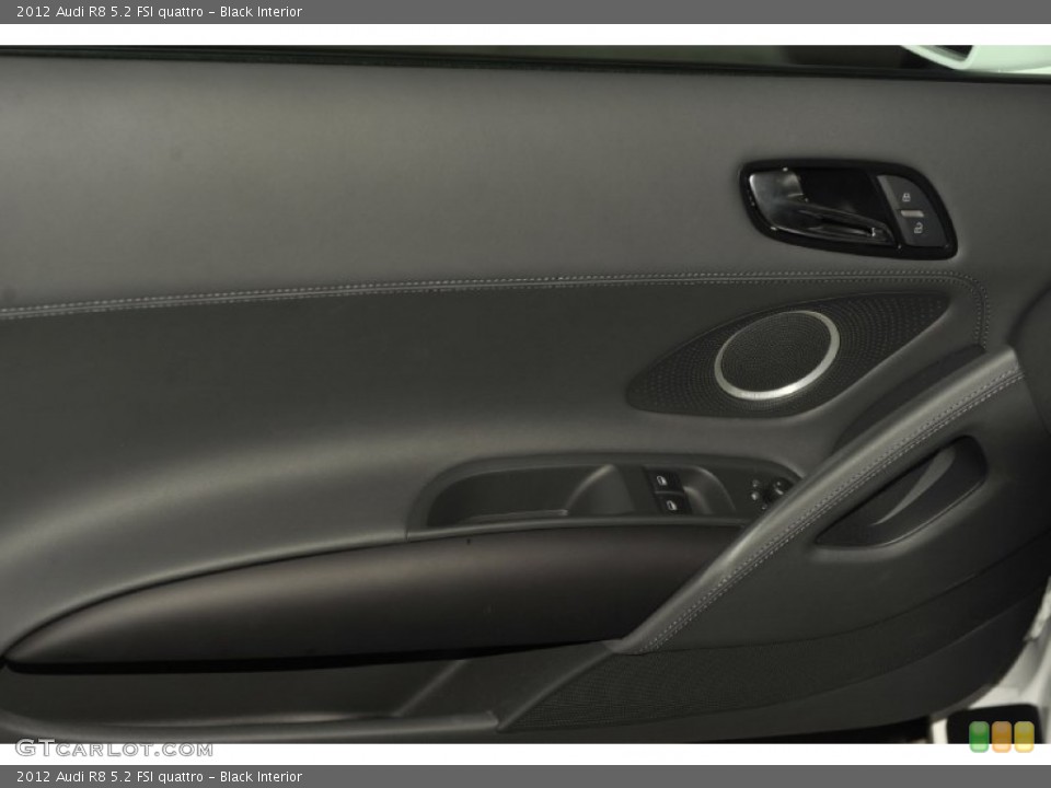 Black Interior Door Panel for the 2012 Audi R8 5.2 FSI quattro #56652621