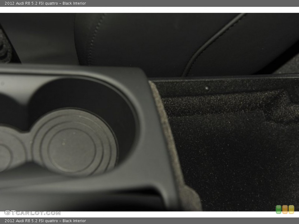 Black Interior Photo for the 2012 Audi R8 5.2 FSI quattro #56652750
