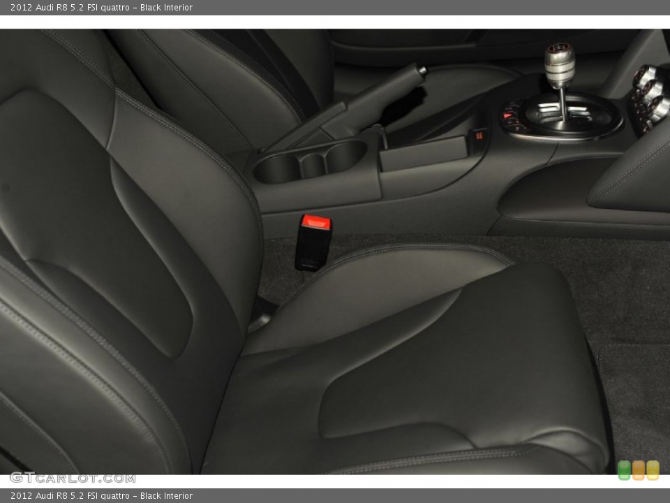 Black Interior Photo for the 2012 Audi R8 5.2 FSI quattro #56652813