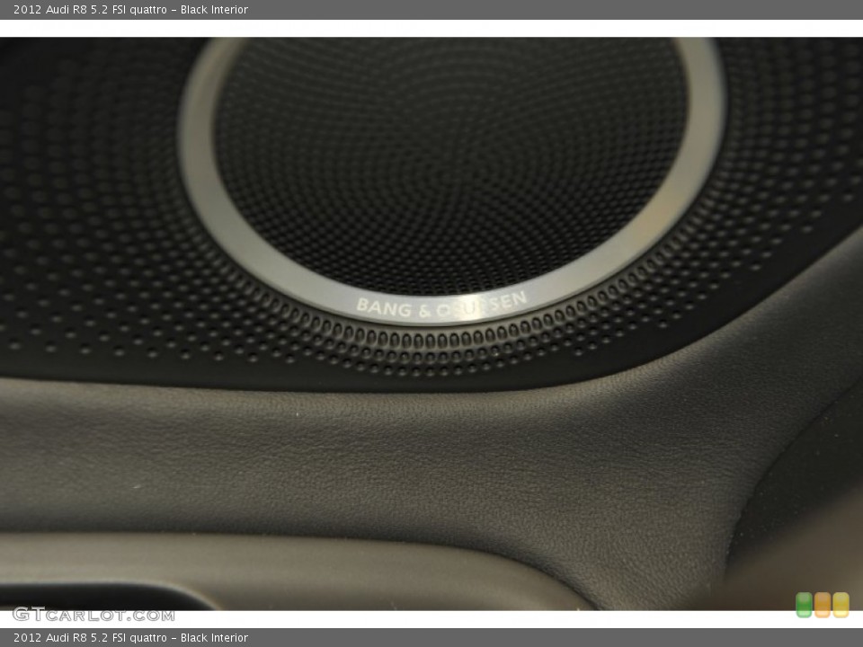 Black Interior Audio System for the 2012 Audi R8 5.2 FSI quattro #56652951