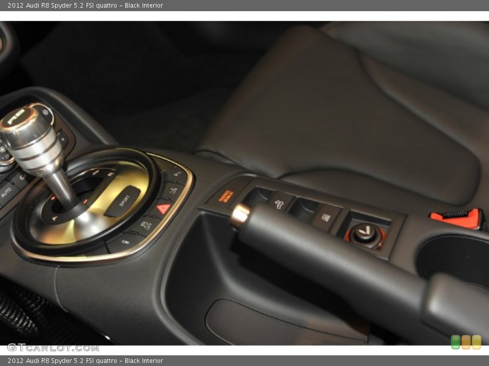 Black Interior Transmission for the 2012 Audi R8 Spyder 5.2 FSI quattro #56653341