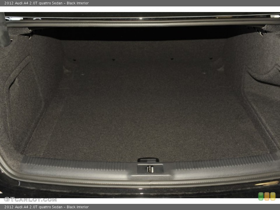 Black Interior Trunk for the 2012 Audi A4 2.0T quattro Sedan #56653809