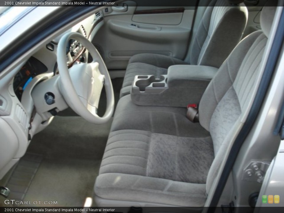 Neutral Interior Photo for the 2001 Chevrolet Impala  #56653812