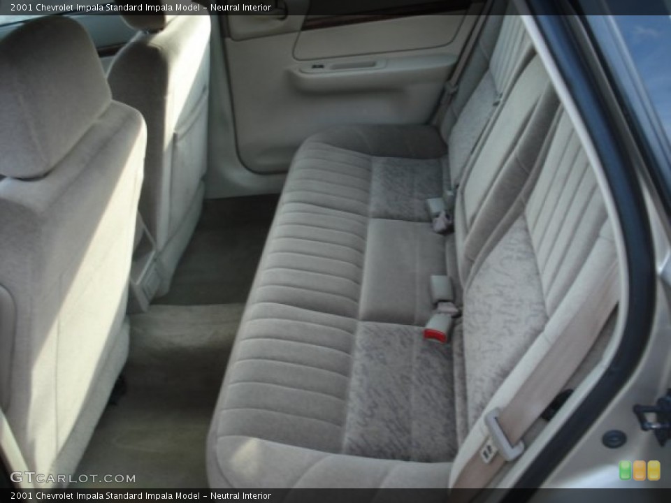 Neutral Interior Photo for the 2001 Chevrolet Impala  #56653821