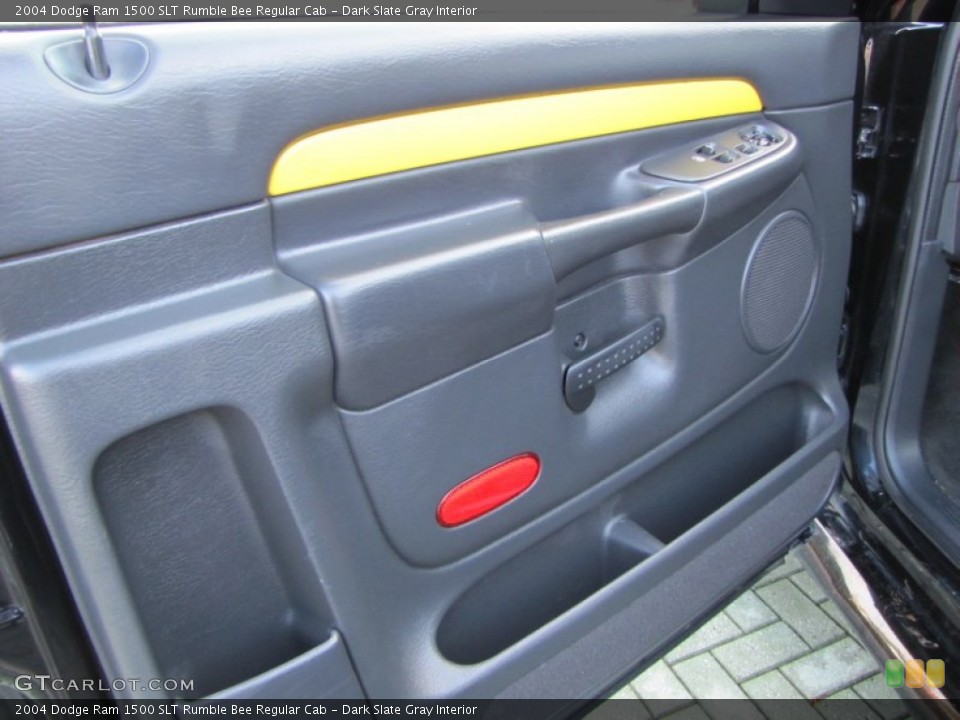 Dark Slate Gray Interior Door Panel for the 2004 Dodge Ram 1500 SLT Rumble Bee Regular Cab #56654796
