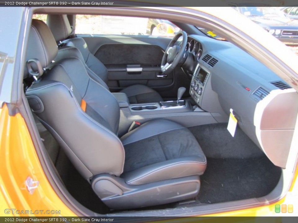 Dark Slate Gray Interior Photo for the 2012 Dodge Challenger SRT8 392 #56655039
