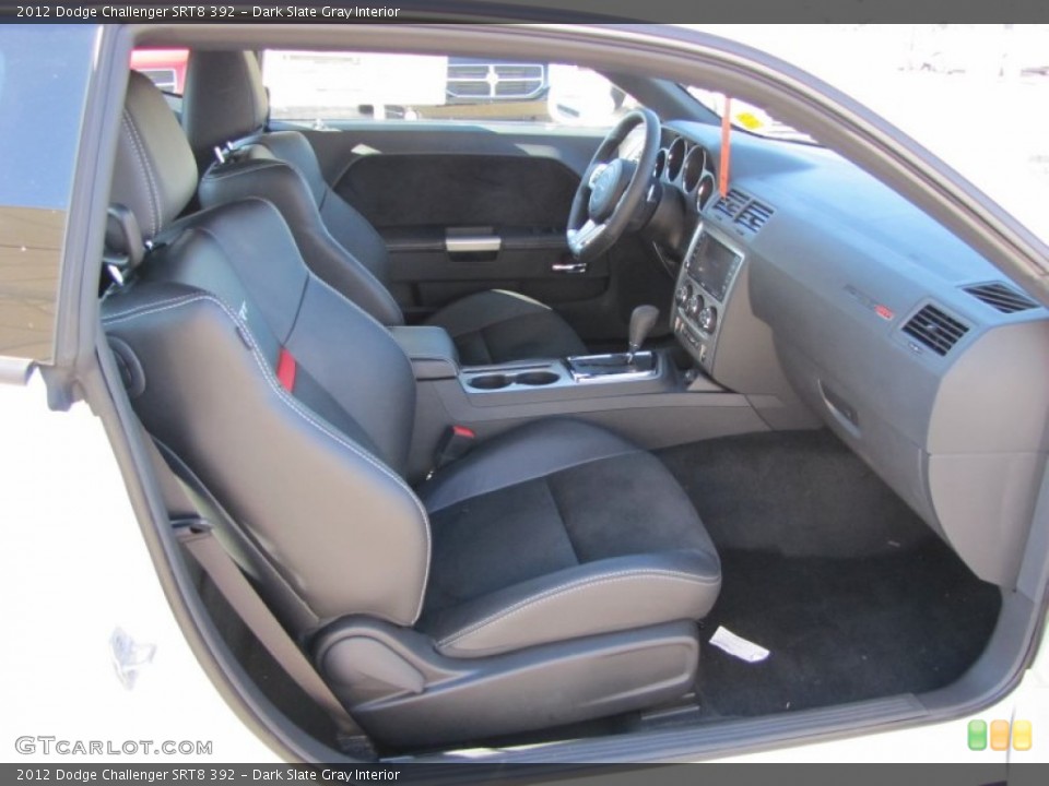 Dark Slate Gray Interior Photo for the 2012 Dodge Challenger SRT8 392 #56655279