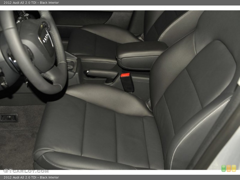 Black Interior Photo for the 2012 Audi A3 2.0 TDI #56655318