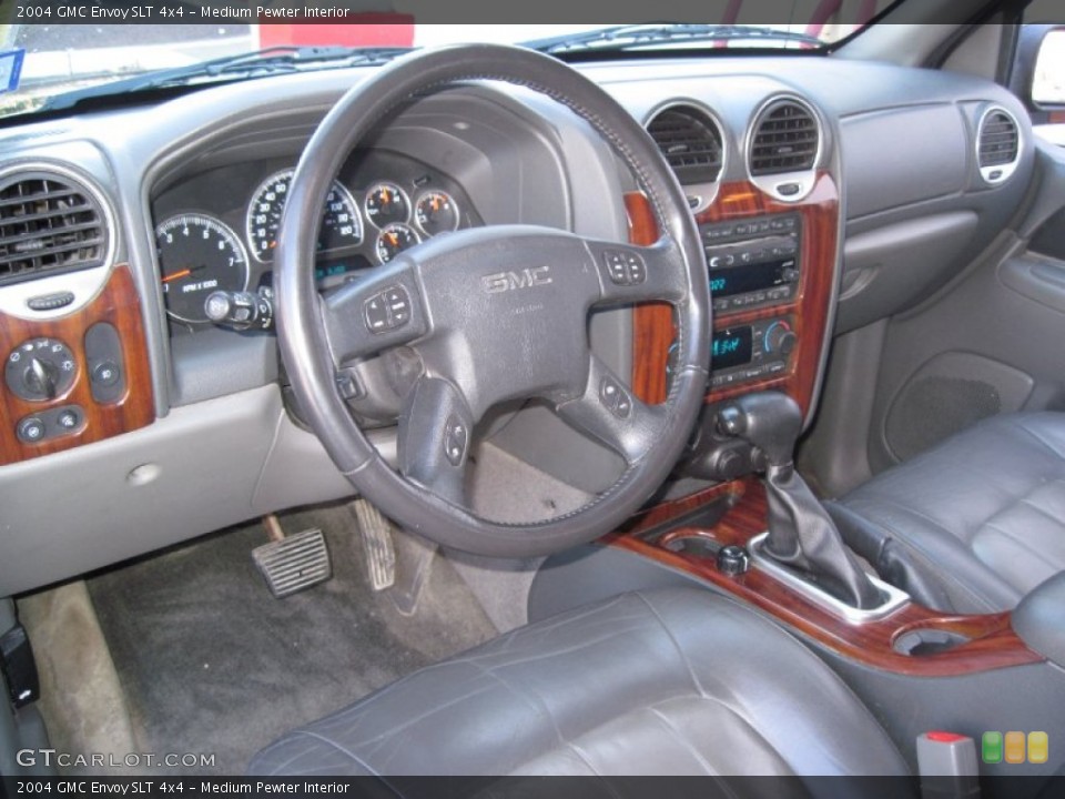 Medium Pewter Interior Dashboard for the 2004 GMC Envoy SLT 4x4 #56655414