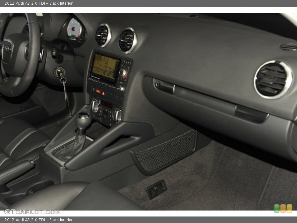 Black Interior Dashboard for the 2012 Audi A3 2.0 TDI #56655456