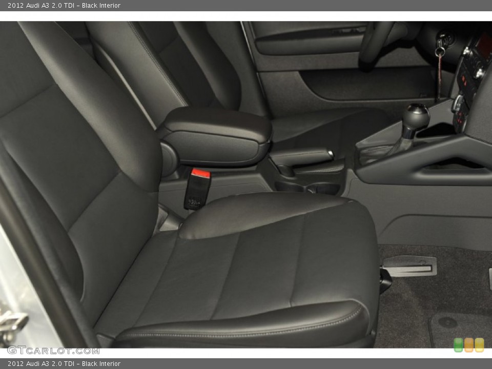 Black Interior Photo for the 2012 Audi A3 2.0 TDI #56656044