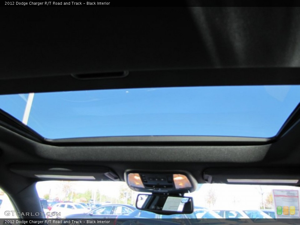Black Interior Sunroof for the 2012 Dodge Charger R/T Road and Track #56656338