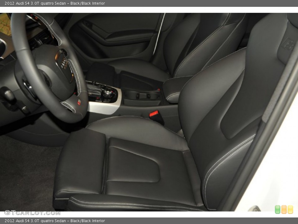 Black/Black Interior Photo for the 2012 Audi S4 3.0T quattro Sedan #56656518