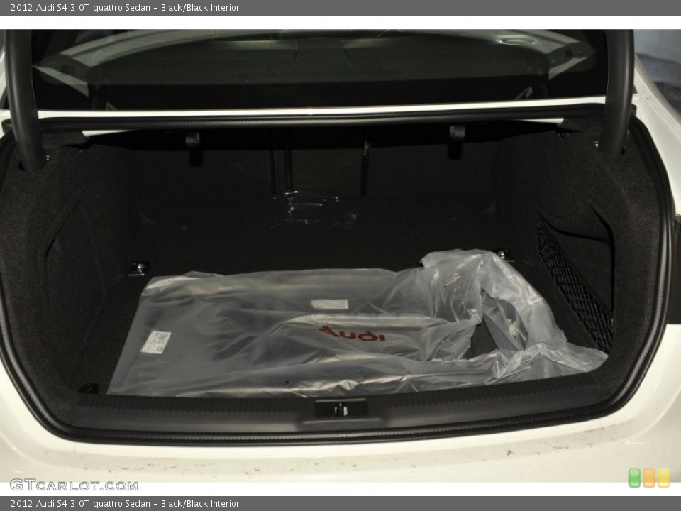 Black/Black Interior Trunk for the 2012 Audi S4 3.0T quattro Sedan #56656620