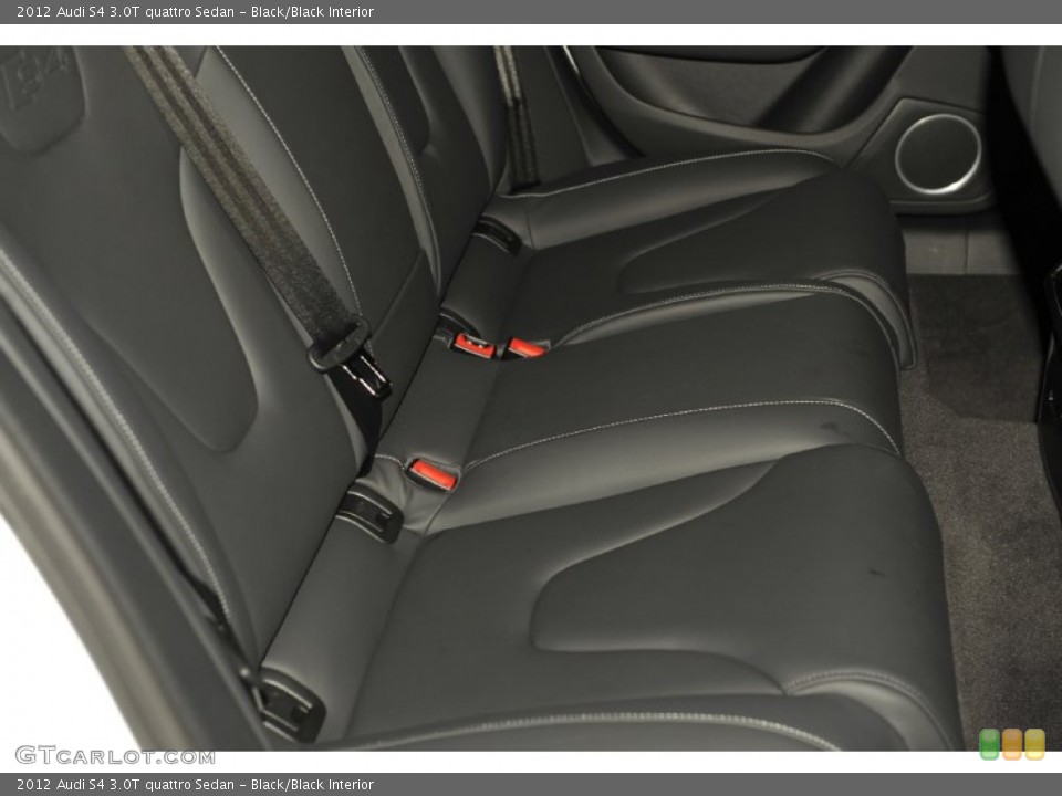 Black/Black Interior Photo for the 2012 Audi S4 3.0T quattro Sedan #56656626