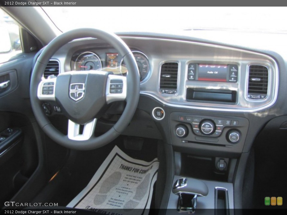 Black Interior Dashboard for the 2012 Dodge Charger SXT #56656647