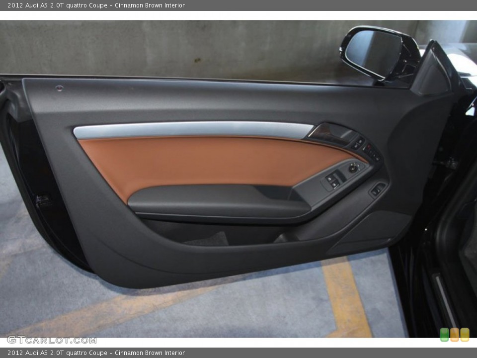 Cinnamon Brown Interior Door Panel for the 2012 Audi A5 2.0T quattro Coupe #56656800